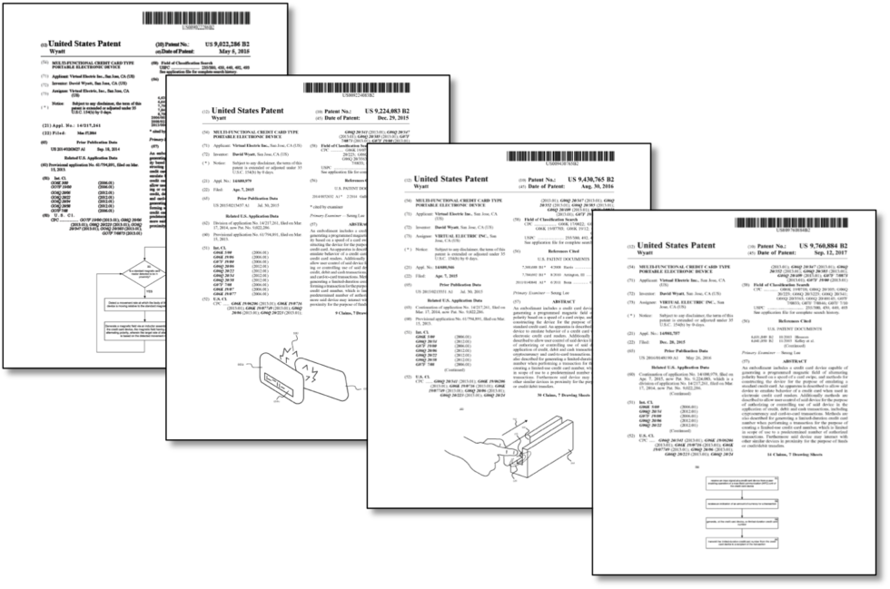 CardWare Patent Portfolio
